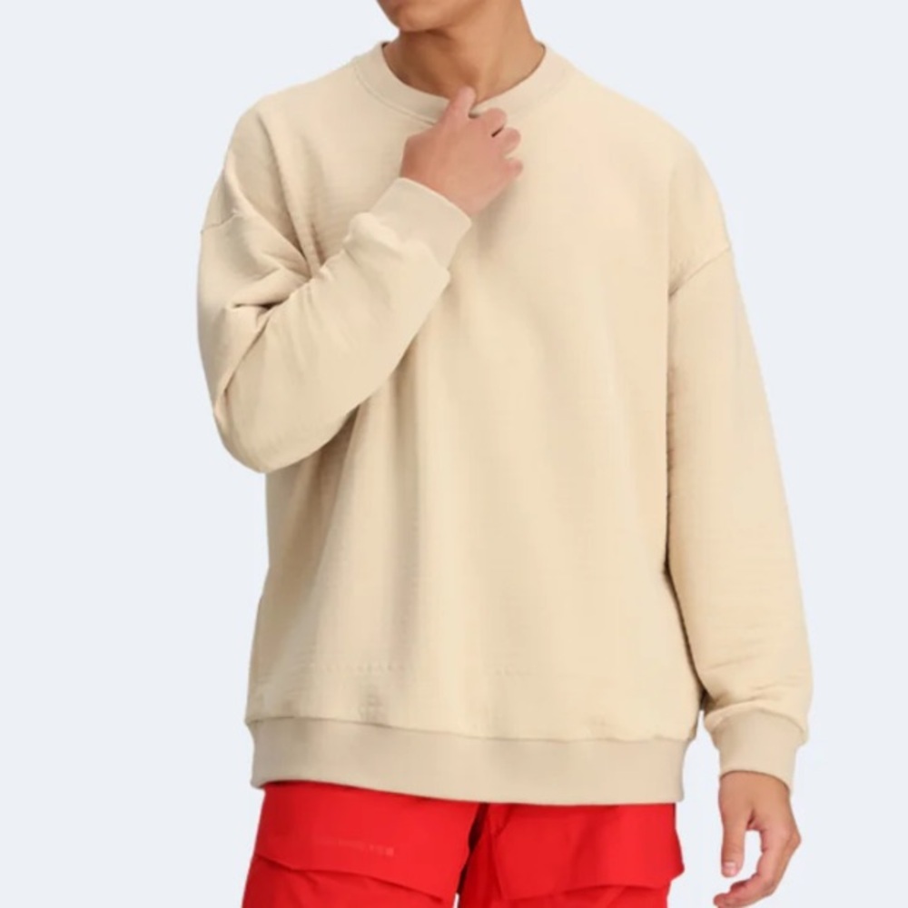 Obermeyer Men's Explorer Tech Crew Sweatshirt NWT - Picture 2 of 9